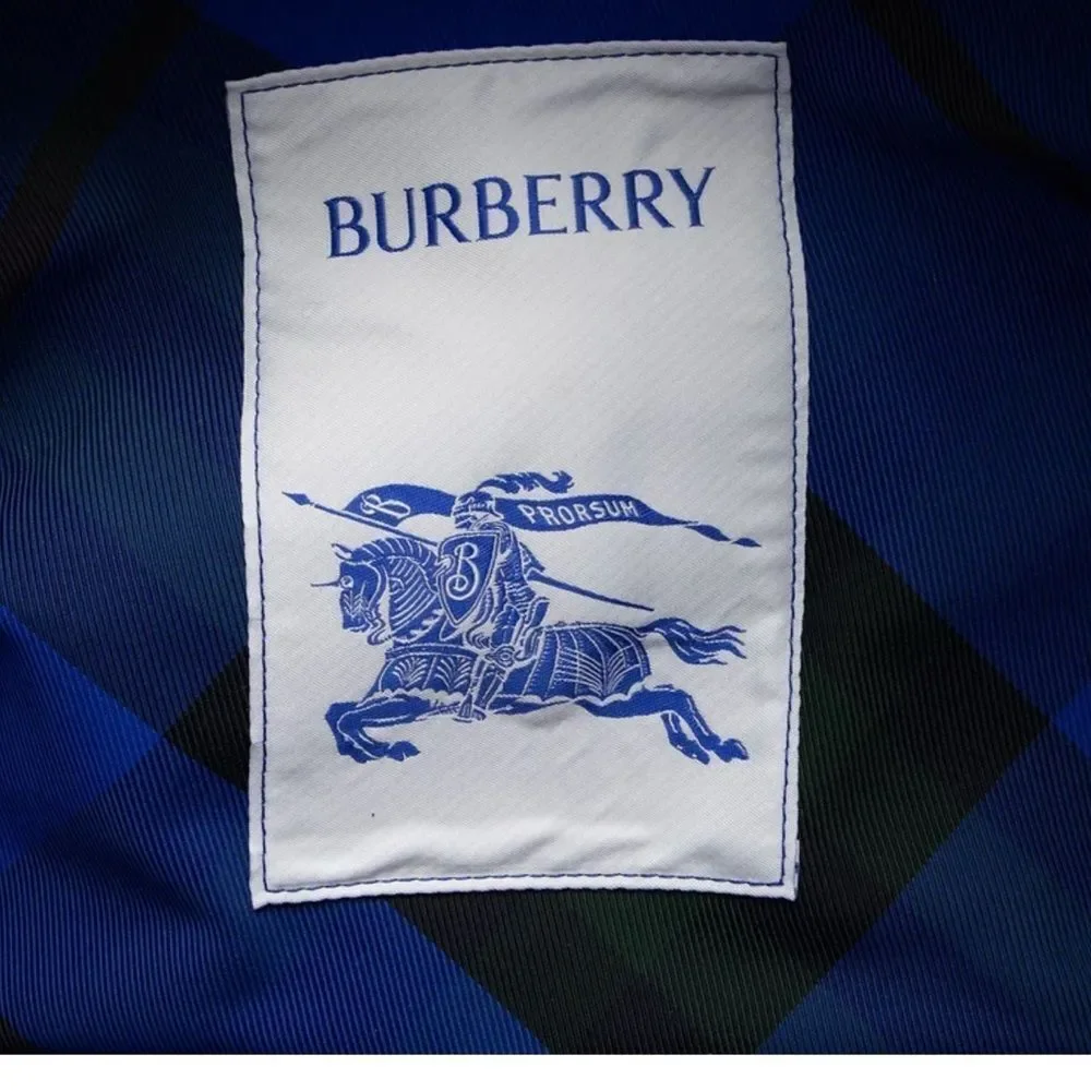 Burberry unisex check nova logo monogram Jacquard shield duffle bag NEW